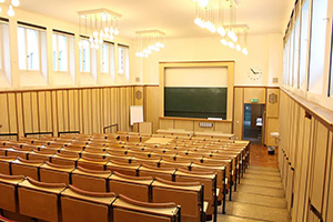 Oskar-und-Cécile-Vogt-House (B55): Historic auditorium