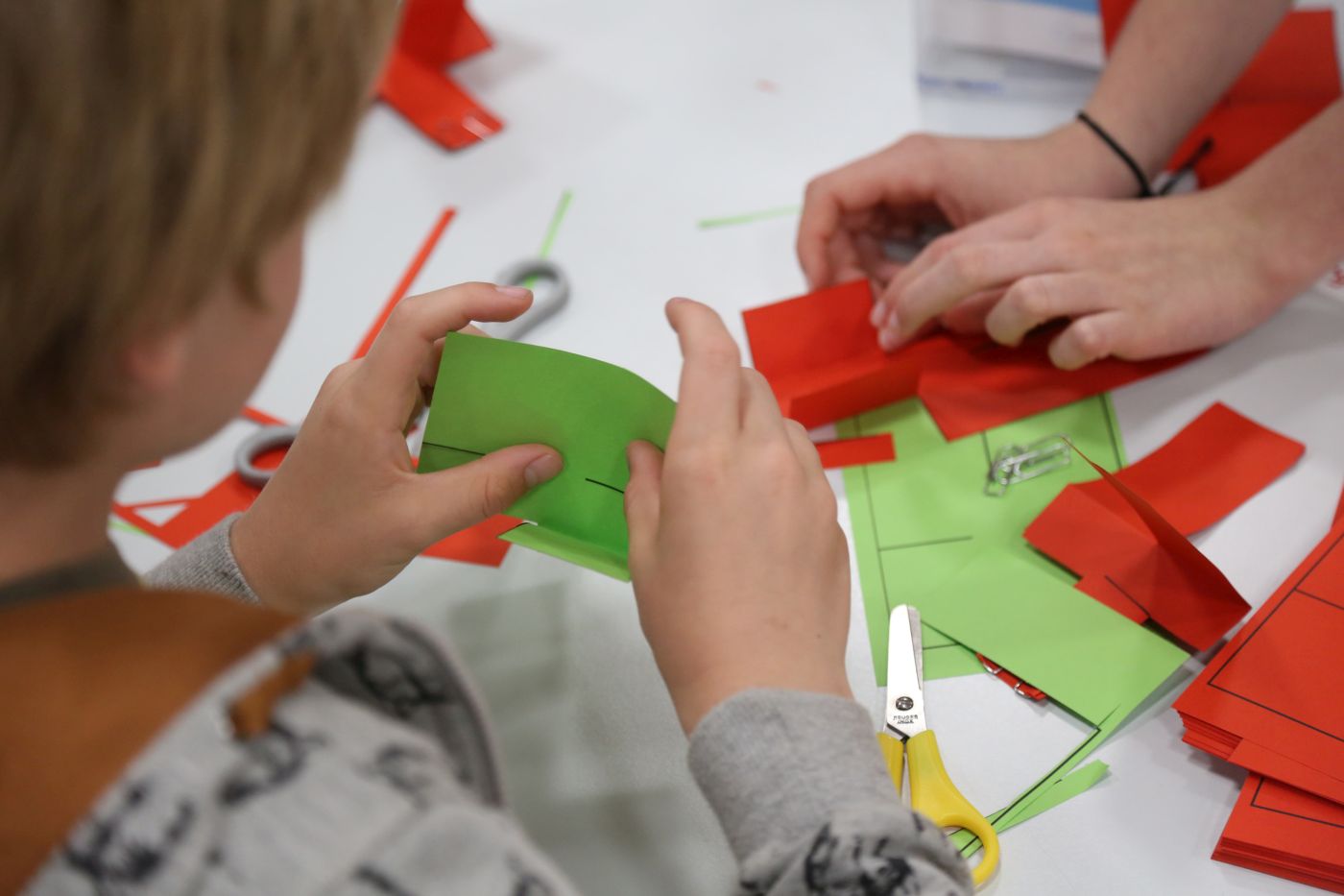 Crafting children hands