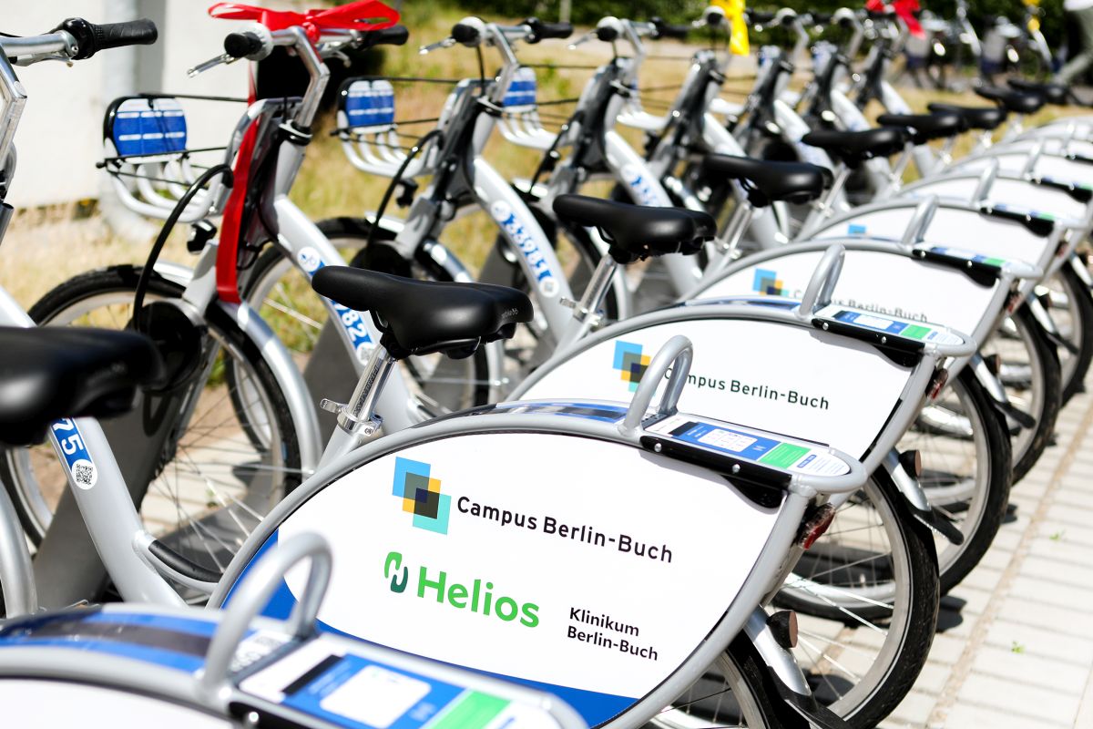 nextbikes auf dem Campus