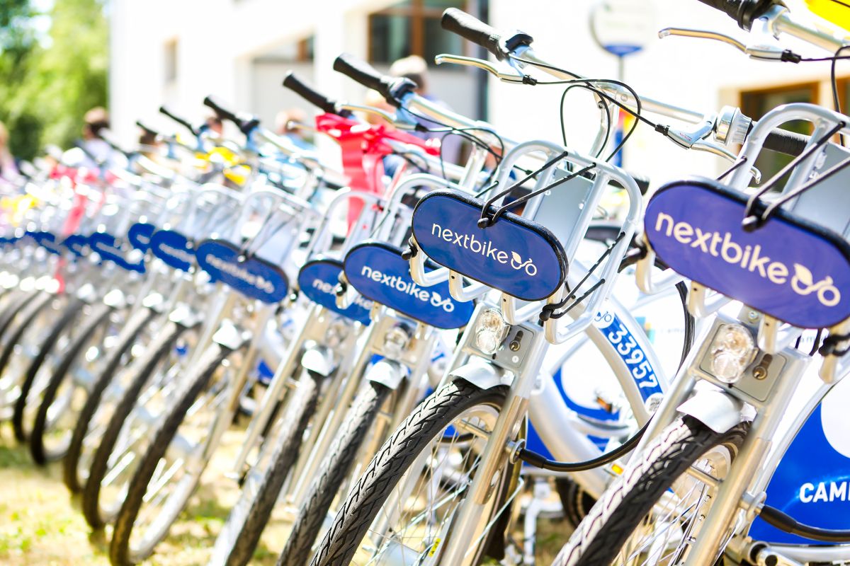nextbikes auf dem Campus