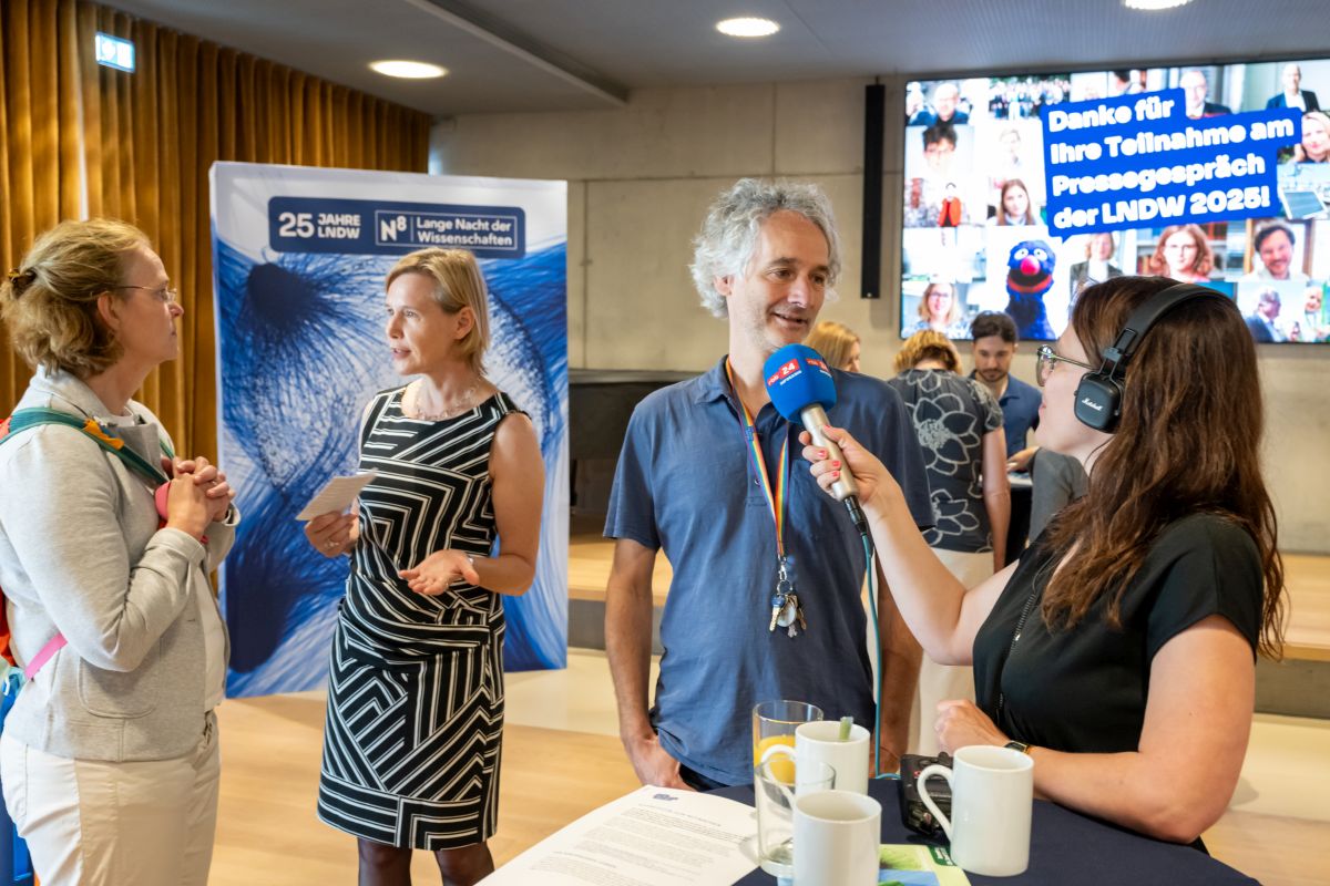 Das Pressegespräch zur LNDW 2025. Foto: Peter Himsel